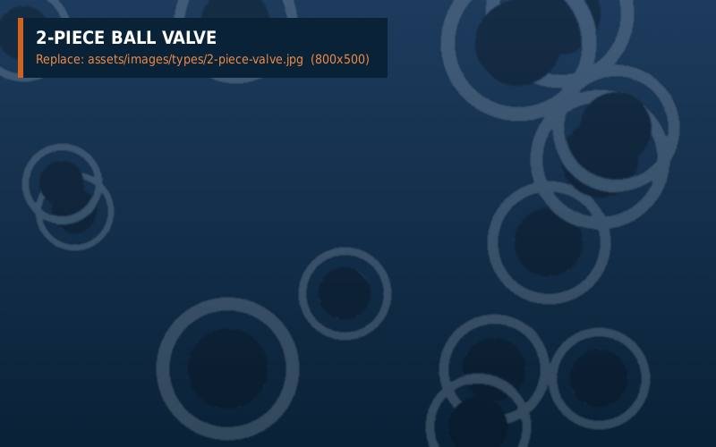 2-Piece Ball Valve